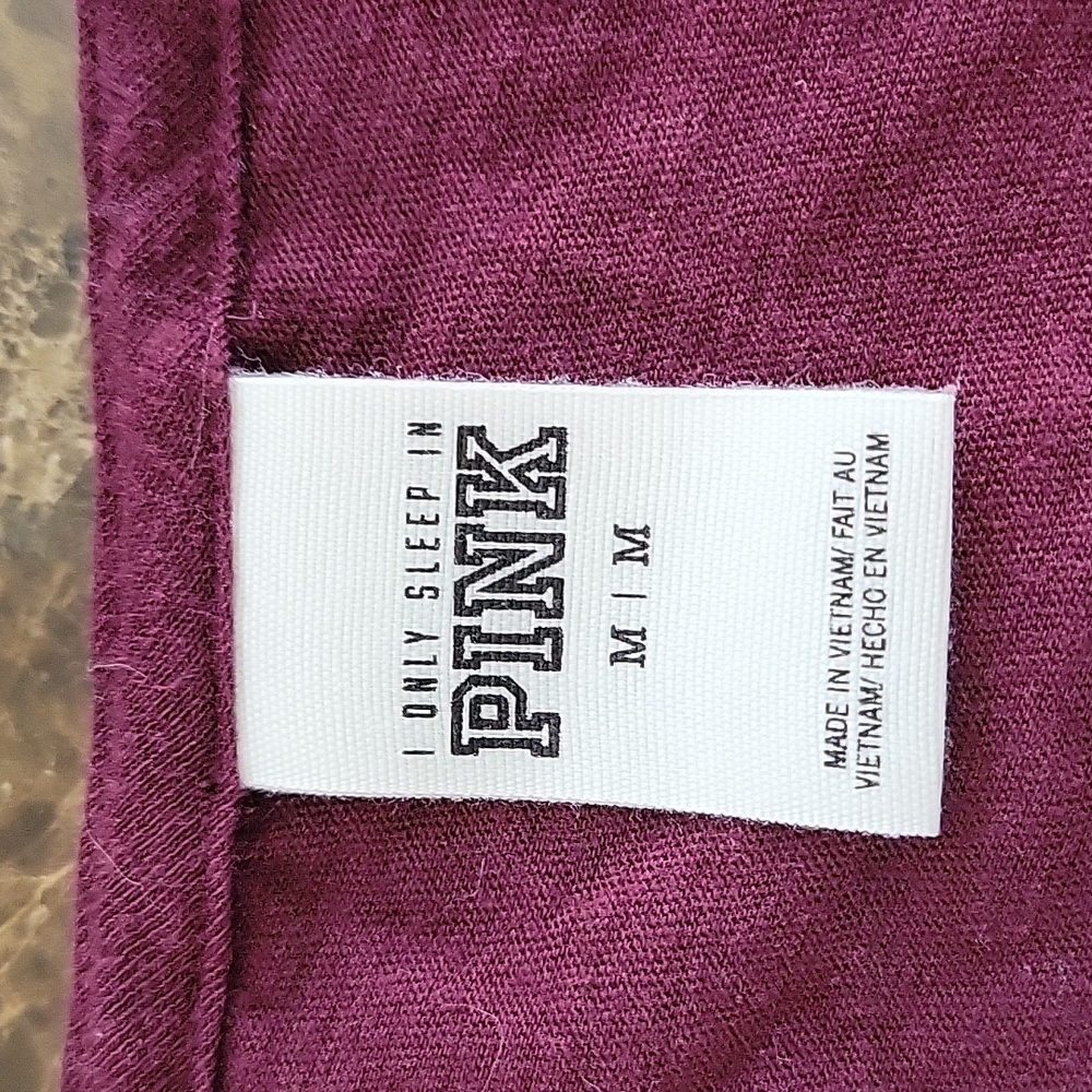 VS Pink Short Sleeve Sleep Shirt - Picture 3 of 10